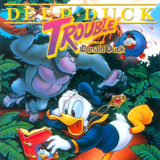 Deep Duck Trouble starring Donald Duck