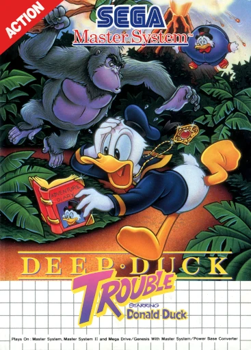 Deep Duck Trouble starring Donald Duck