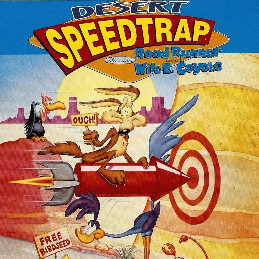 Desert Speedtrap: Starring Road Runner and Wile E. Coyote