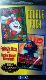 Double Pack: Fantastic Dizzy / Rocket Knight Adventures