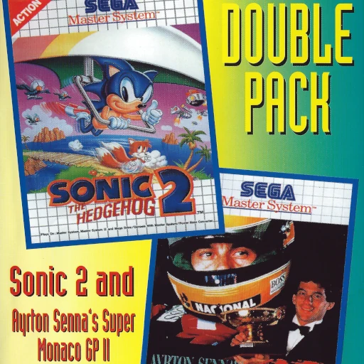 Double Pack: Sonic 2 / Ayrton Senna’s Super Monaco GP II