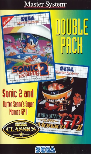 Double Pack: Sonic 2 / Ayrton Senna’s Super Monaco GP II