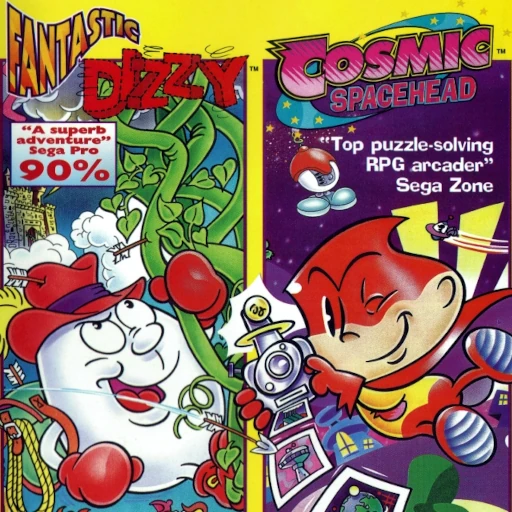 Fantastic Dizzy and Cosmic Spacehead Double Pack