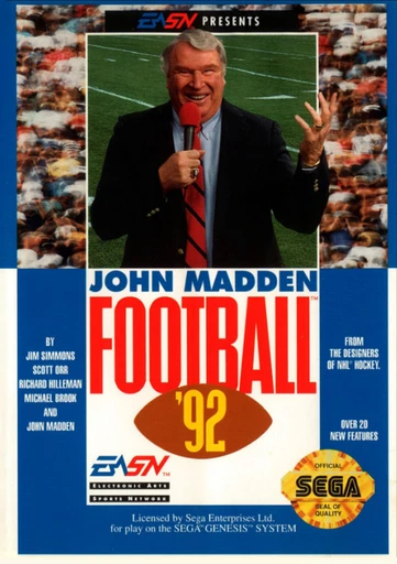 John Madden Football ‘92