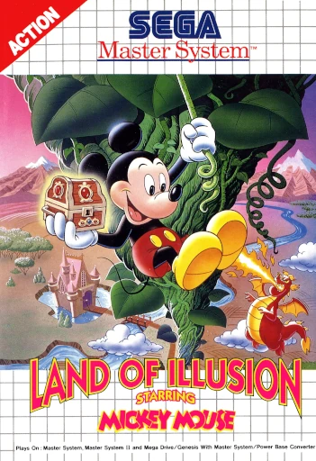 Land of Illusion starring Mickey Mouse