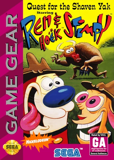 Quest for the Shaven Yak starring Ren & Stimpy