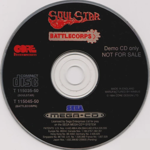 SoulStar / Battlecorps Demo Disc