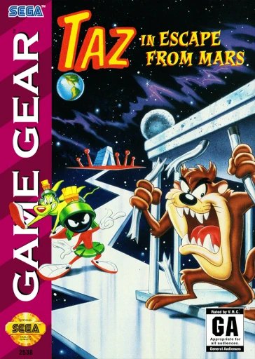 Taz in Escape from Mars