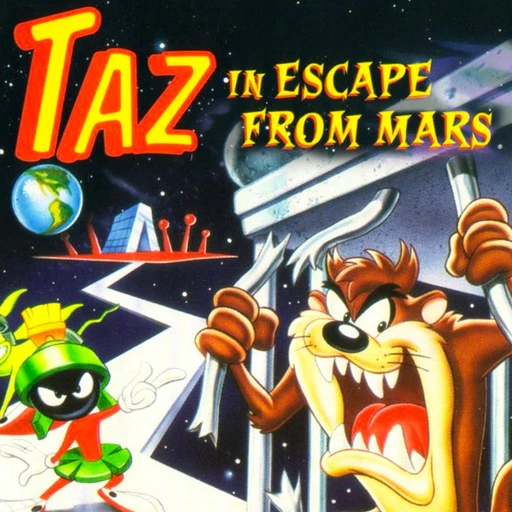 Taz in Escape from Mars