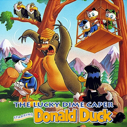 The Lucky Dime Caper starring Donald Duck