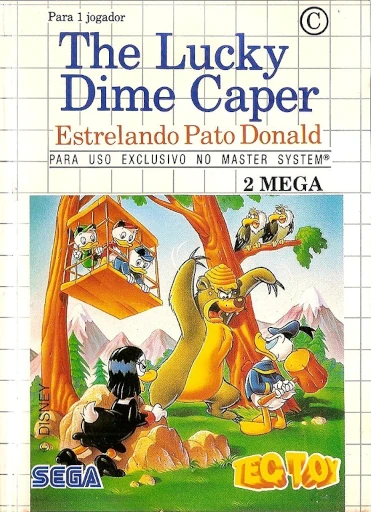 The Lucky Dime Caper Estrelando Pato Donald